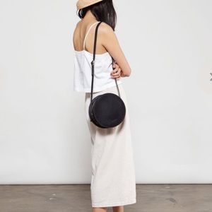 The Stowe Elliot Circle Leather Bag in Brown